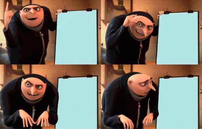 Gru's Plan meme about ByRokko