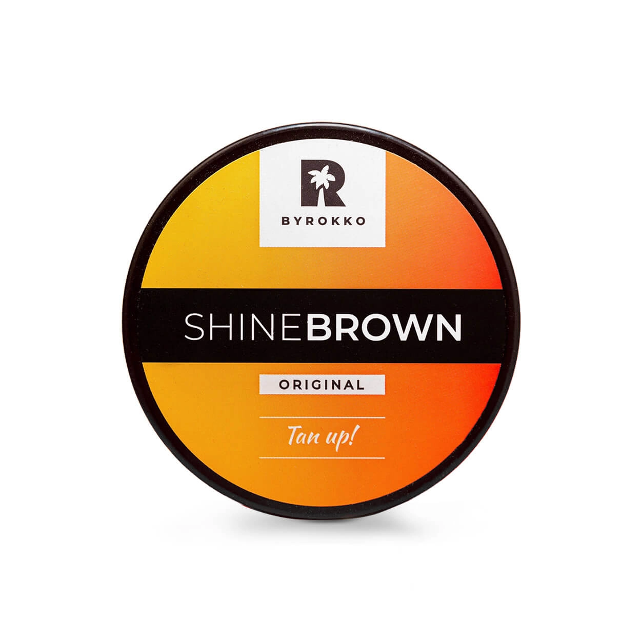 Shine Brown original tanning cream jar
