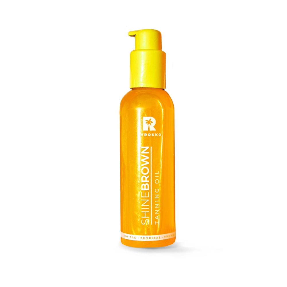 Shine Brown Tropical Oil bottle