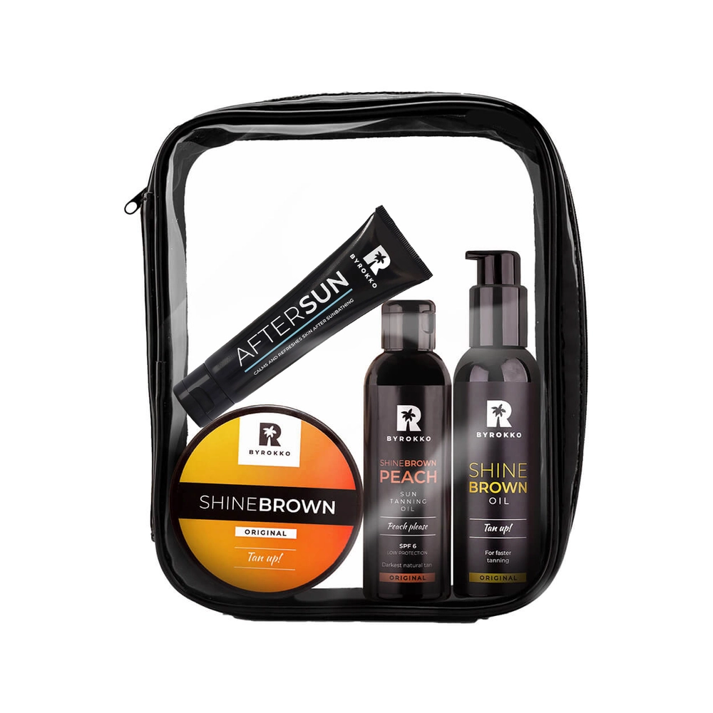The Originals Bundle in a clear travel bag